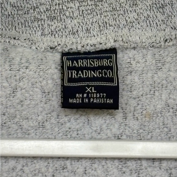 Harrisburg Trading Co Company Maine Moose Pull Over Half Zip Sweater Size XL - Picture 4 of 5